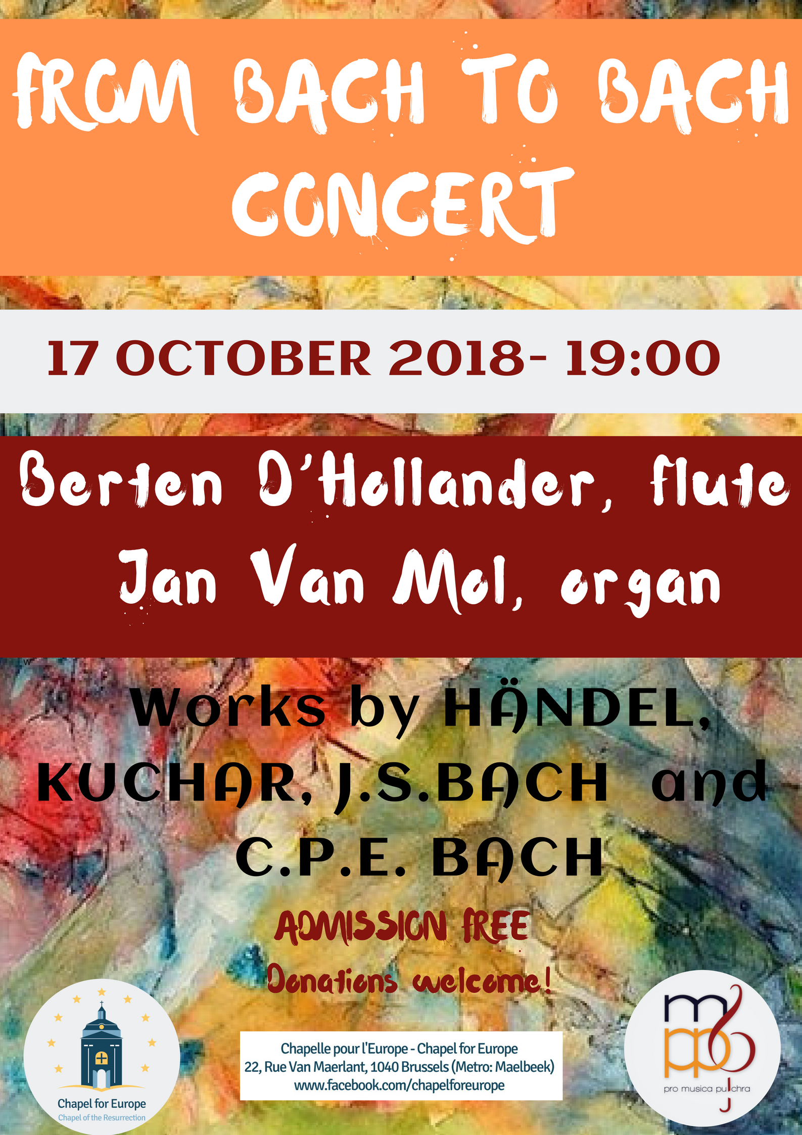 From Bach to Bach Concert 17.10.2018 2